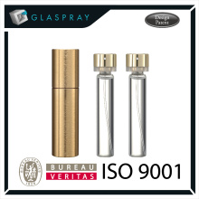 LUNA CNC 20ml Aluminium Alloy Twist up Refillable Parfum Emballage